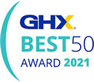 ghx best 50 logo