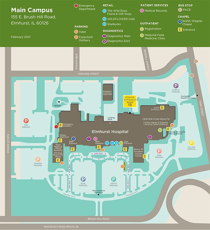 elmhurstmaincampusmap