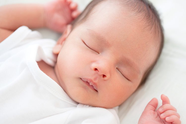 Infant sleep guidelines stress no co sleeping empty cribs