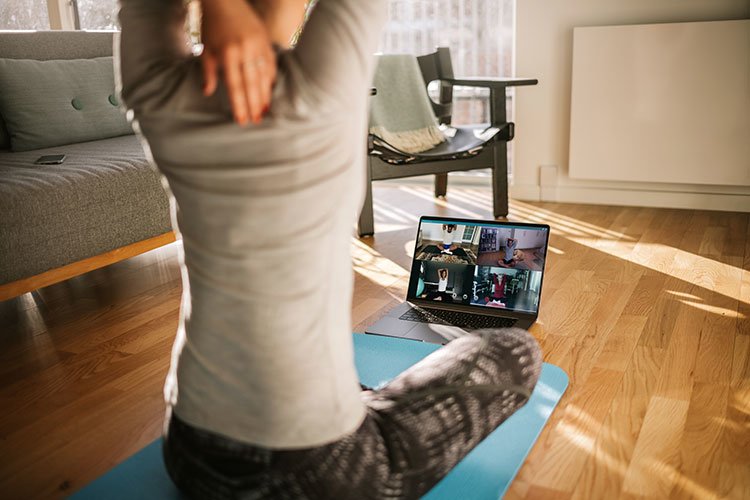 Group exercise top online