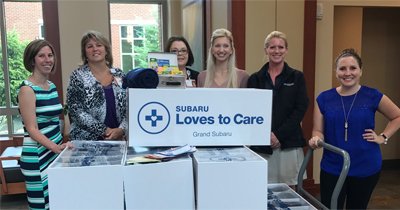 EMH Foundation Subaru Cares Donation